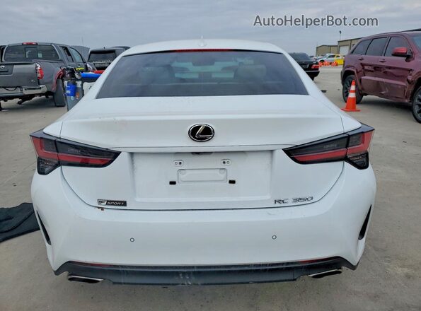 JTHGZ5BC2M5023974 2021 LEXUS RC White უკანა ხედი