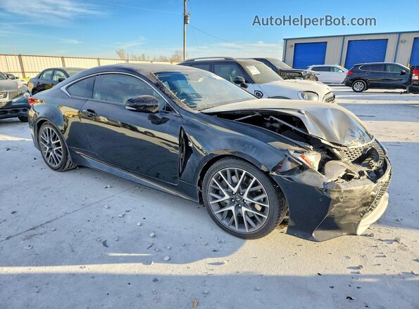 JTHHA5BC1G5003456 2016 LEXUS RC Black წინა მარჯვენა