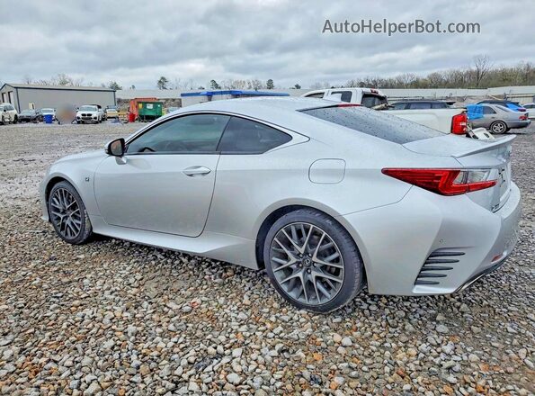 JTHHA5BC1G5004705 2016 LEXUS RC Silver Հետևի ձախ