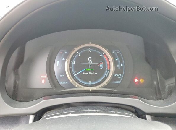 JTHHA5BC1G5004705 2016 LEXUS RC Silver Սարքավորումների վահանակի տեսք