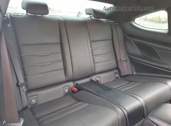 JTHHA5BC1G5004705 2016 LEXUS RC Silver Հետևի նստատեղերի տեսք