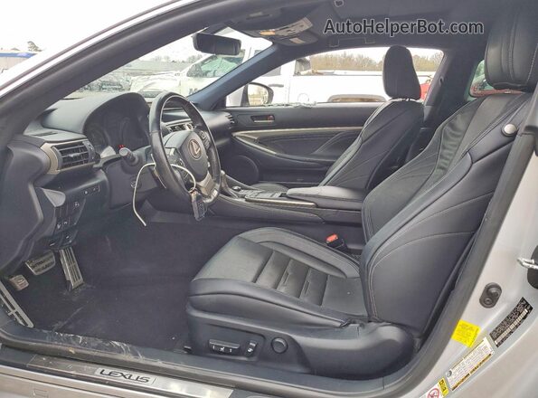 JTHHA5BC1G5004705 2016 LEXUS RC Silver Սալոնի դիմացի տեսք