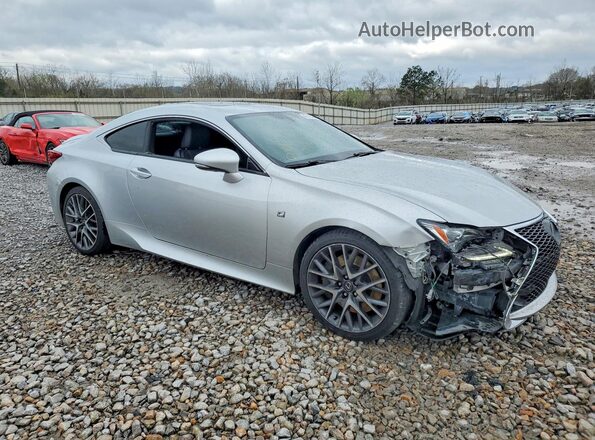 JTHHA5BC1G5004705 2016 LEXUS RC Silver Առջևի աջ