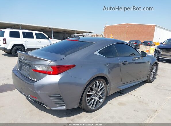 JTHHA5BC2H5005251 2017 LEXUS RC 200T Gray Հետևի աջ