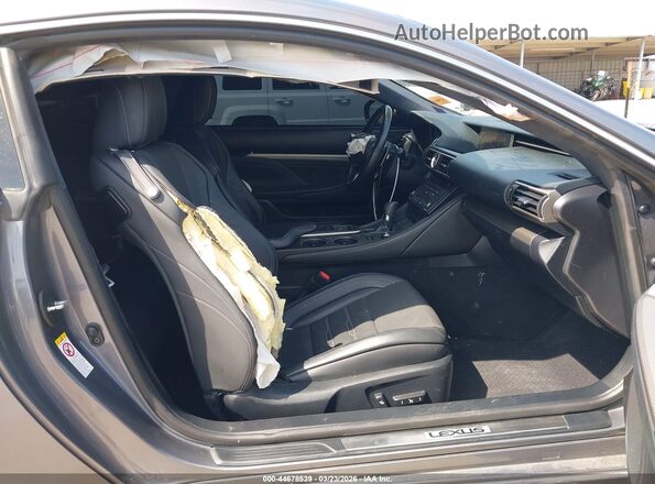 JTHHA5BC2H5005251 2017 LEXUS RC 200T Gray Սալոնի դիմացի տեսք