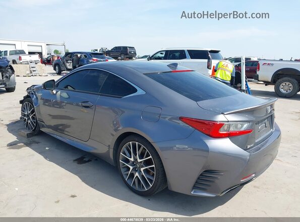 JTHHA5BC2H5005251 2017 LEXUS RC 200T Gray Հետևի ձախ