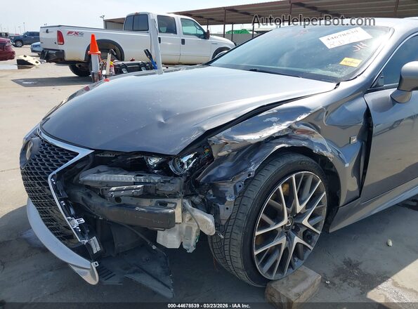 JTHHA5BC2H5005251 2017 LEXUS RC 200T Gray Դիմացի տեսք