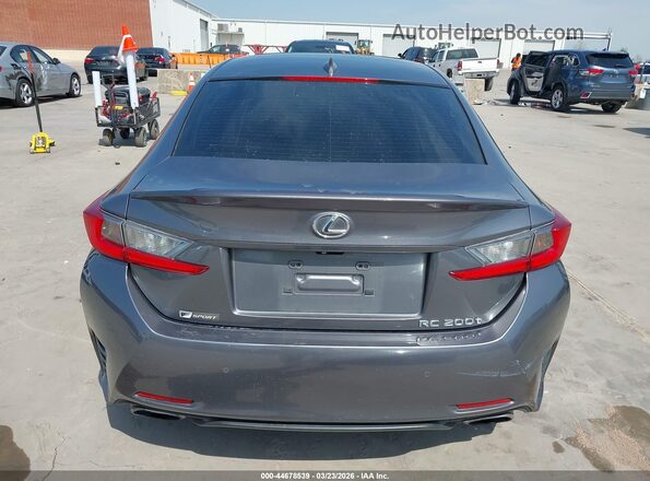 JTHHA5BC2H5005251 2017 LEXUS RC 200T Gray 