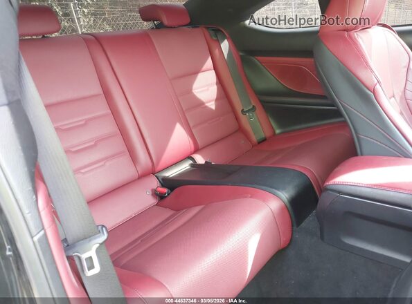 JTHHA5BC2H5005752 2017 LEXUS RC 200T Black Вид наклейки з VIN-кодом
