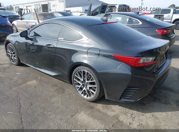 JTHHA5BC2H5005752 2017 LEXUS RC 200T Black Задня ліва чверть