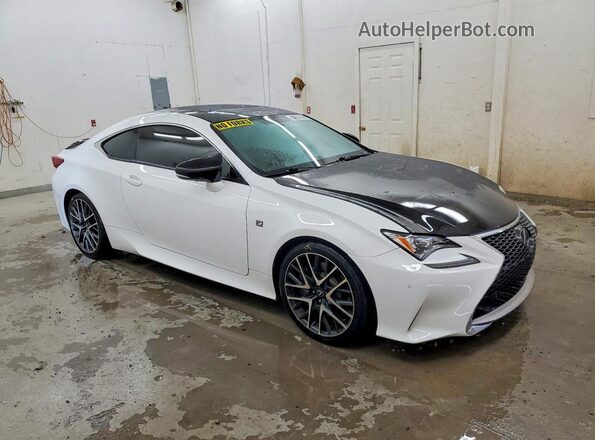 JTHHA5BC2H5006190 2017 LEXUS RC White Przód prawy