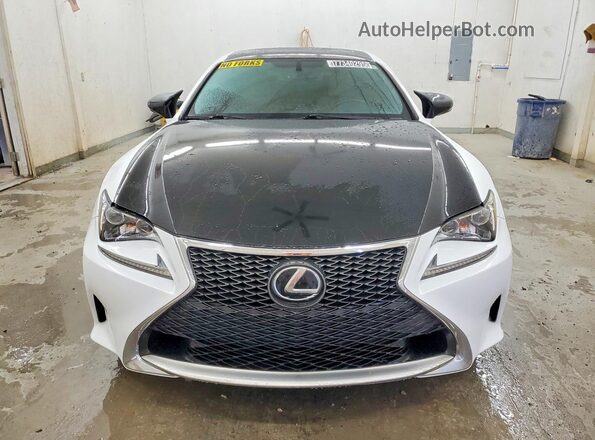 JTHHA5BC2H5006190 2017 LEXUS RC White Widok z przodu