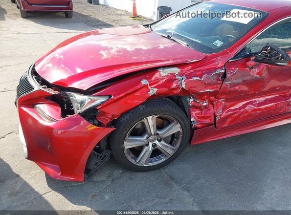 JTHHA5BC7G5002151 2016 LEXUS RC 200T Темно-бордовый Вид спереди