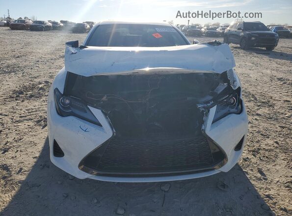 JTHHA5BC7K5009089 2019 LEXUS RC White Դիմացի տեսք