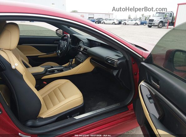 JTHHA5BC8J5008726 2018 LEXUS RC 300 Red Սալոնի դիմացի տեսք
