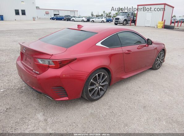 JTHHA5BC8J5008726 2018 LEXUS RC 300 Red Հետևի աջ