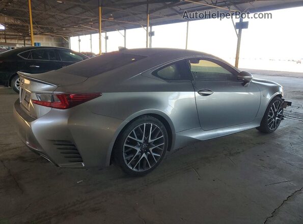 JTHHA5BC9H5007319 2017 LEXUS RC Gray Trasero derecho