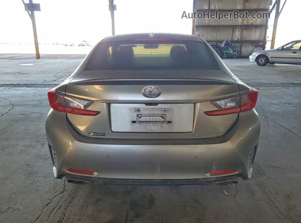 JTHHA5BC9H5007319 2017 LEXUS RC Gray Vista trasera