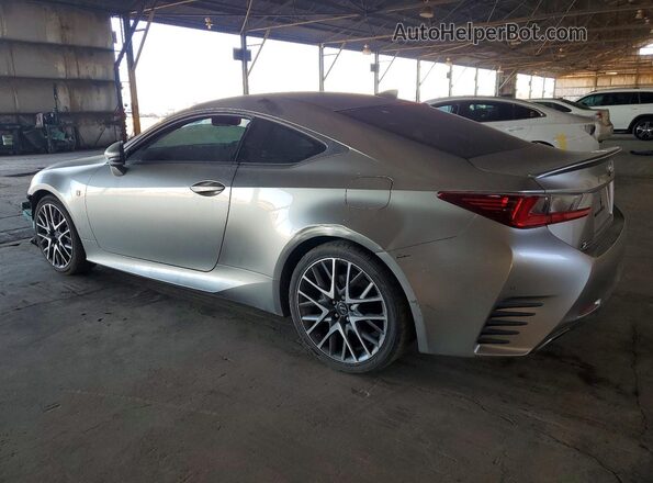 JTHHA5BC9H5007319 2017 LEXUS RC Gray Trasero izquierdo