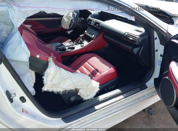 JTHHE5BC2G5011909 2016 LEXUS RC 350 Белый Вид салона спереди