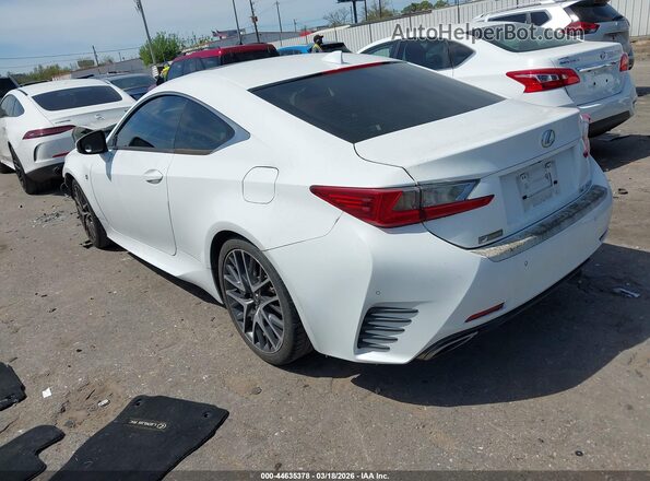 JTHHE5BC2G5011909 2016 LEXUS RC 350 Белый Задняя левая четверть