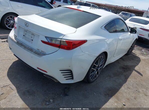 JTHHE5BC2G5011909 2016 LEXUS RC 350 Белый Задняя правая четверть