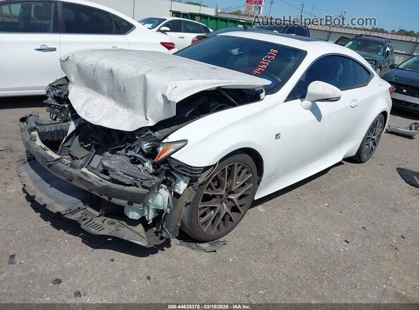 JTHHE5BC2G5011909 2016 LEXUS RC 350 Белый Передняя левая четверть