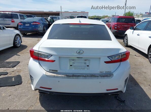 JTHHE5BC2G5011909 2016 LEXUS RC 350 Белый 