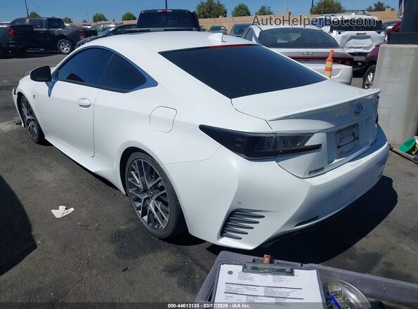 JTHHE5BC4G5013337 2016 LEXUS RC 350 White Rear left