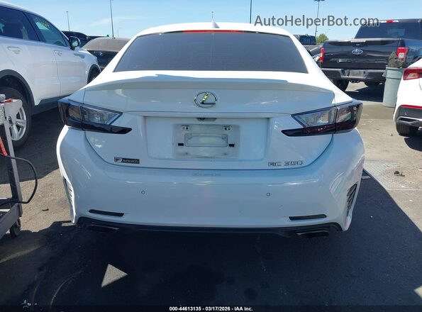 JTHHE5BC4G5013337 2016 LEXUS RC 350 White 