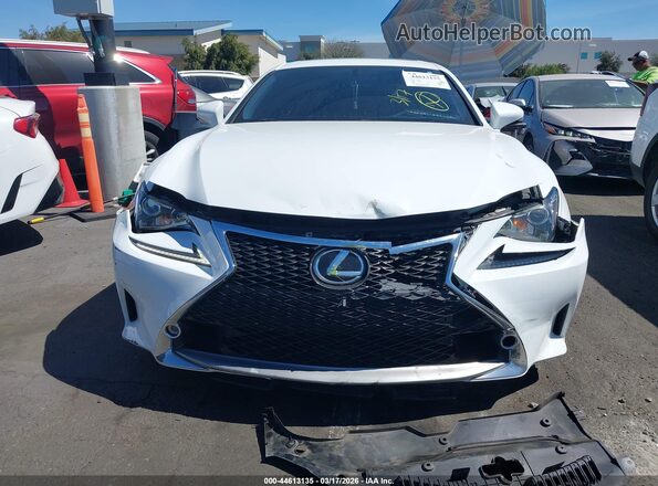 JTHHE5BC4G5013337 2016 LEXUS RC 350 White Rear interior view