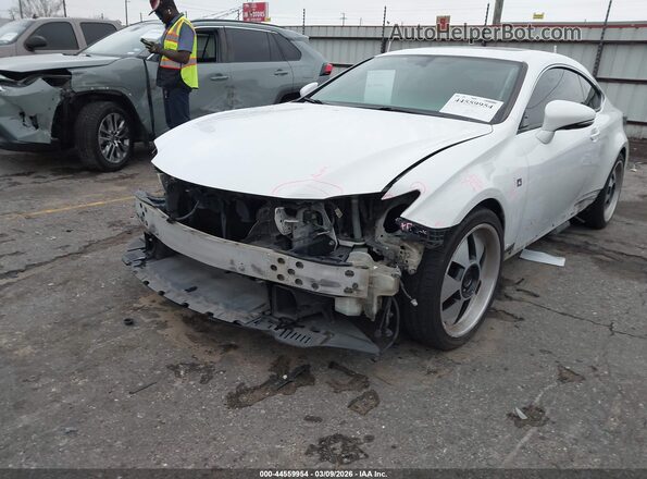 JTHHE5BC5G5014058 2016 LEXUS RC 350 White Front view