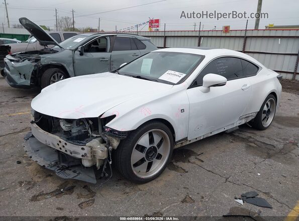 JTHHE5BC5G5014058 2016 LEXUS RC 350 White Front left