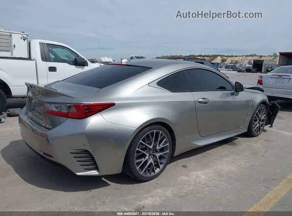 JTHHE5BC5G5014545 2016 LEXUS RC 350 Gray Rear right
