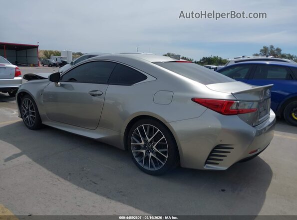 JTHHE5BC5G5014545 2016 LEXUS RC 350 Gray Rear left