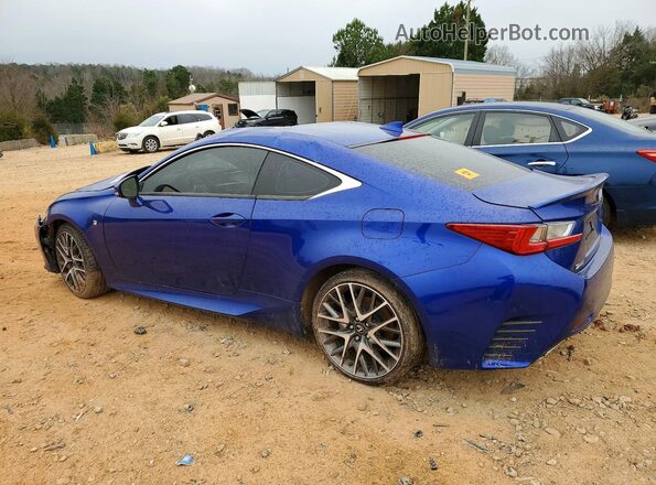 JTHHE5BC6G5013291 2016 LEXUS RC Blue Задня ліва чверть
