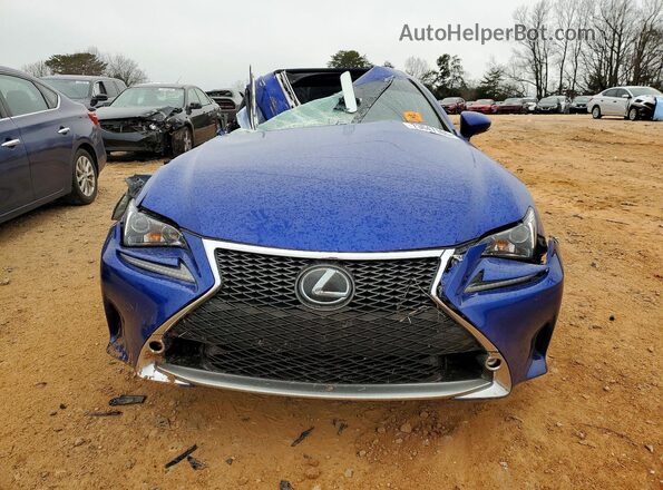 JTHHE5BC6G5013291 2016 LEXUS RC Blue Вид спереду