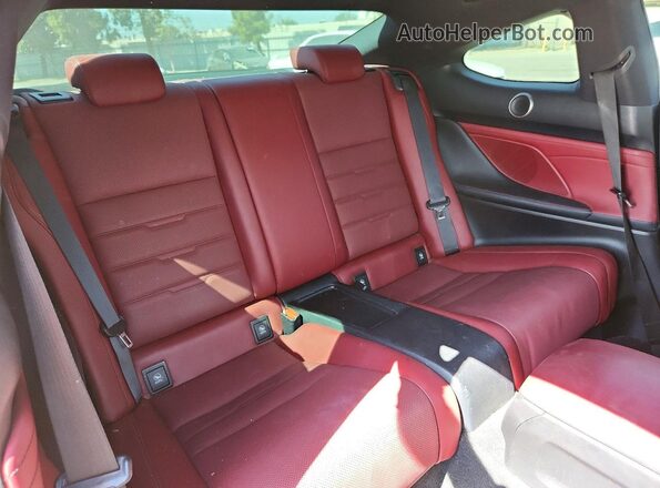 JTHHE5BC7G5011453 2016 LEXUS RC Black Հետևի նստատեղերի տեսք