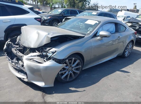 JTHHE5BC7G5013204 2016 LEXUS RC 350 Silver წინა მარცხენა ხედი სამი მეოთხედიდან