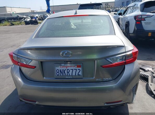 JTHHE5BC7G5013204 2016 LEXUS RC 350 Silver 