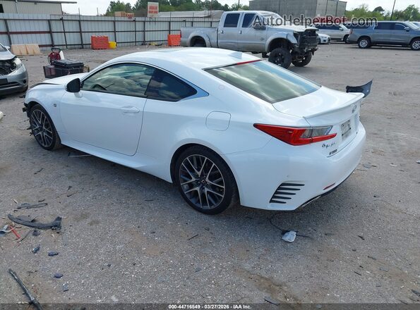 JTHHE5BC9G5012250 2016 LEXUS RC 350 White Trasero izquierdo