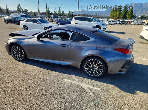 JTHHE5BC9G5014466 2016 LEXUS RC Gray Rear left