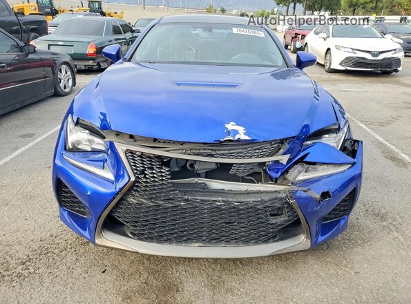 JTHHP5BC1H5006003 2017 LEXUS RC-F Blue Front view