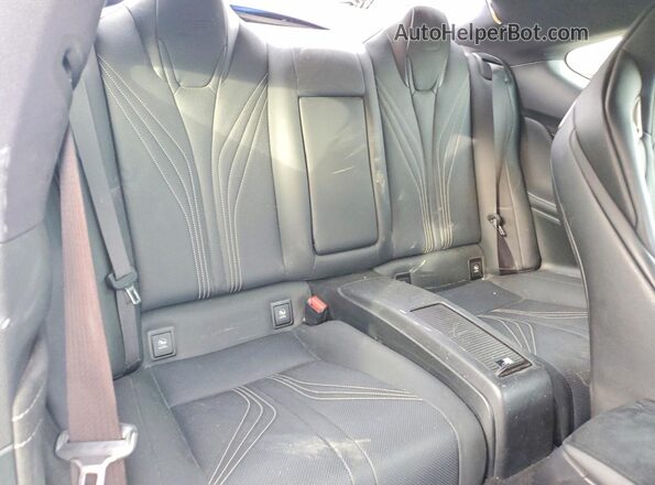 JTHHP5BC1H5006003 2017 LEXUS RC-F Blue Rear seats view