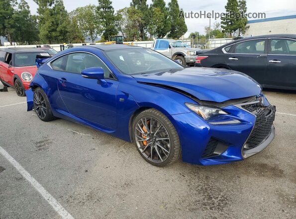 JTHHP5BC1H5006003 2017 LEXUS RC-F Blue Front right