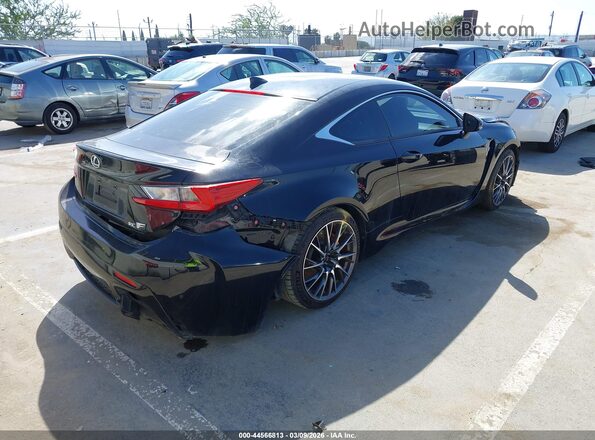 JTHHP5BC1H5006034 2017 LEXUS RC-F Black Rear right