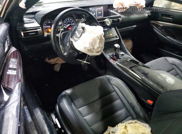 JTHHZ5BC1K5021585 2019 LEXUS RC Black Widok deski rozdzielczej