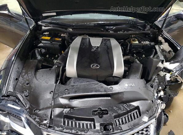 JTHHZ5BC1K5021585 2019 LEXUS RC Black Widok wnętrza z tyłu