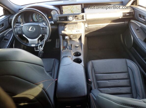 JTHHZ5BC7J5018768 2018 LEXUS RC Black Vista del salpicadero