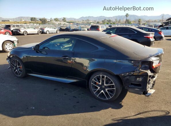 JTHHZ5BC7J5018768 2018 LEXUS RC Black Trasero izquierdo